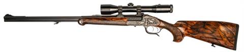 Combination rifle H. Scheiring jun. - Ferlach, 8x68S; .22 WMR, #63, § C