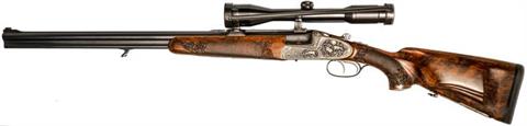 O/U Combination gun Josef Just - Ferlach, 7x65R; 16/70, #2486, § C
