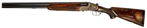 O/U shotgun Ludwig Borovnik - Ferlach, 12/70, #40.3537, with exchangeable barrels 20/70, § D