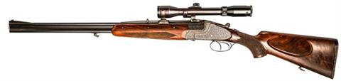 Sidelock O/U Double rifle Gebr. Merkel - Suhl, model 323, .30-06 Sprg., #77034, § C