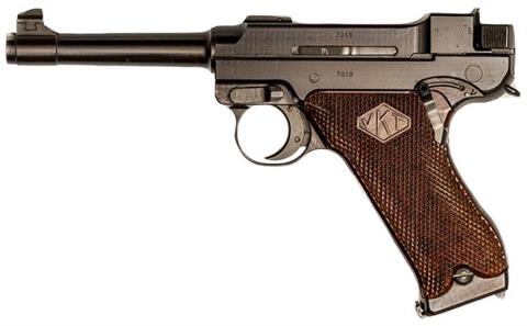 Lahti L-35, Mod. IV in Originalschachtel, Erzeugung Valmet, 9 mm Luger, #7013, § B