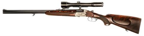O/U Combination Rifle Ludwig Borovnik - Ferlach, 30-06 Sprg.; .222 Rem., #40.4353, § C
