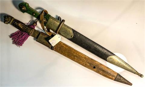 Oriental daggers, 2 items
