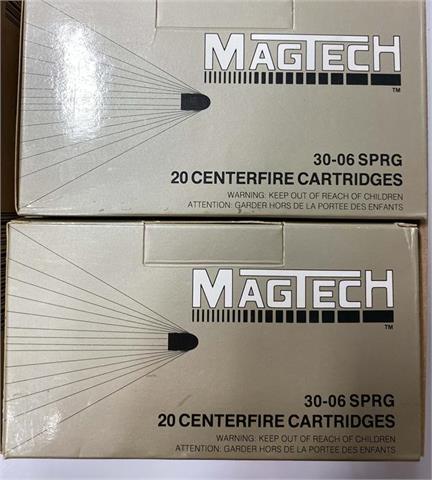 rifle cartridges .30-06 Sprg., Magtech, § A/B