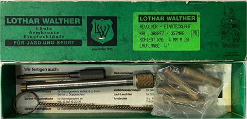 Einstecklauf für Revolver .38/.357 auf 4 mm M20, Lothar Walther, § frei ab 18