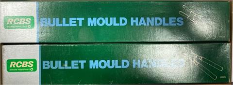 hand loading tools - mould handles, RCBS - 2 items