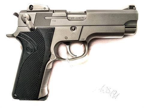 Smith & Wesson, model 4006, .40 S&W, #TVC7888, § B accessories.