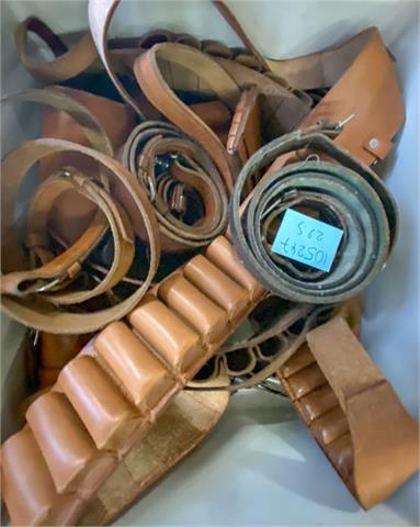 hunting leather gear, large bundle lot