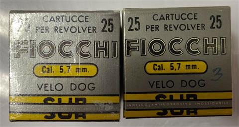 Revolver cartridges 5,75 Velodog, Fiocchi, § B