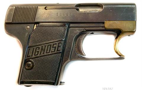Lignose - Einhandpistole, 6,35 Browning, #11021, § B (W 725-18)