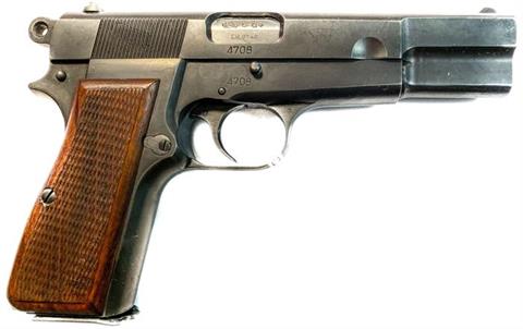 FN Browning High Power M35 österr. Gendarmerie, 9 mm Luger, #4708, § B (W 603-18)