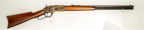 lever action Winchester model 73 Sporting Rifle (replica), Hege-Uberti, .357 Mag., #52331, § C