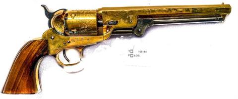 Perkussionsrevolver (Replika) Commemoratice Colt Rebel Navy, MAVY Italien, .36, #2375, § B Modell vor 1871 Zub