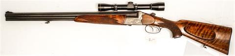 O/U combination gun F. Sodia - Ferlach, .222 Rem.; 12/70, #15142, § C