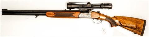 O/U combination gun A. Zoli model Princess, 5,6x52R; 12/70, #12585, with insertable barrel .22 lr., § C