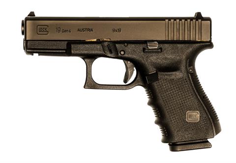 Glock 19gen4, 9 mm Luger, #ZBZ042, § B Zub (W2688-16)