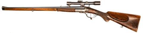 hammer break action rifle "Ischler Stutzen" Joseph Heinige - Vienna, 6,5x70R, #1900.37, § C