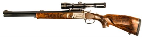 O/U double rifle Blaser model BB 97, .30R Blaser, #4/64985, with exchangeable barrel 9,3x74R #A10137, § C, accessories