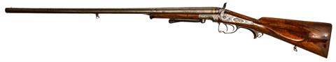 Hammer S/S shotgun C. Gründig - Dresden, 16/65, #without, § C