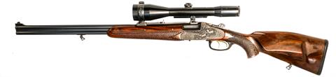 O/U double rifle K. Hauptmann - Ferlach, 9,3x74R, #231519, § C