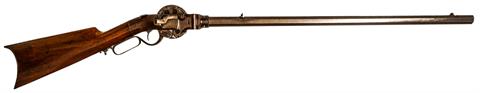 Percussion Repeating rifle P. W. Porter - New York, 3rd model, calibre .40, #679, § unrestricted