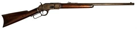 Lever action rifle Winchester model 1873, .38 WCF, #276746B, § C