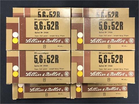 rifle cartridges 5.6x52R (= .22 Savage Hi-Power), Sellier & Bellot, § unrestricted