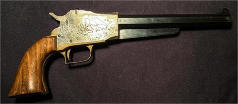 percussion pistol (replica), unknown Italian maker, .44, #3955, § unrestricted
