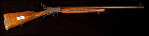 falling block rifle type Martini, HWZ model 21, 5,6x36R (.22 Hornet ?), #7176, § C