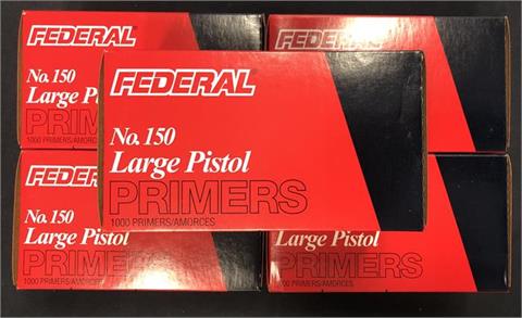 Zündhütchen Large Pistol von Federal - 5.000 Stück