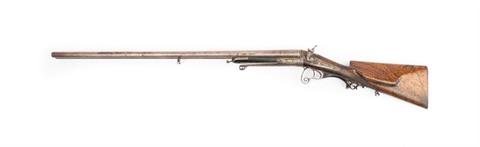 hammer-S/S shotgun L. Westphal - Peine, 16/65, #TH0135, with exchangeable barrels #TH0136, § C, accessories.