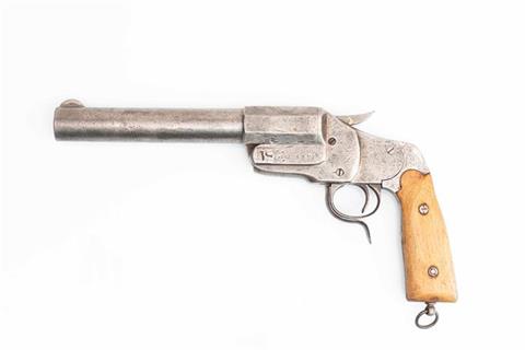 flare pistol model Hebel, 4 bore, #5059, § unrestricted