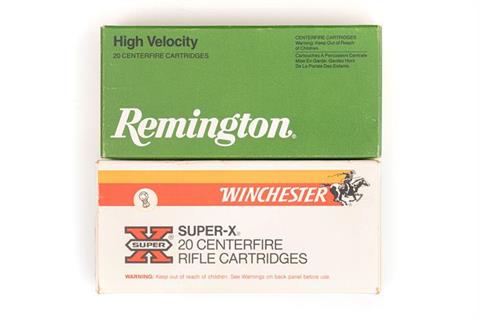rifle cartridges .30-30 Win., Winchester and Remington, § unrestricted