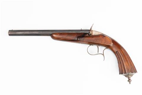 single shot Flobert type pistol, 6 mm Flobert, #without, § B made before 1900