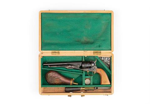 percussion revolver Colt Army 1860, Westerner's Arms, .44, #A10657, § B model before 1871, accessories