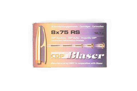 rifle cartridges Blaser 8x75 RS, 20 rounds , § unrestricted ***