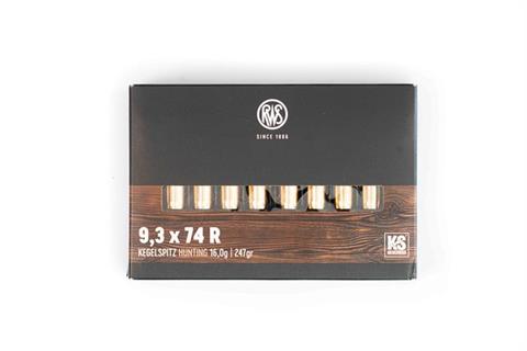 rifle cartridges RWS 9,3x74R, 120 rounds , § unrestricted ***