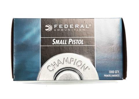 Federal Small Pistol Primers No. 100I 2x 1000 Stk. ***