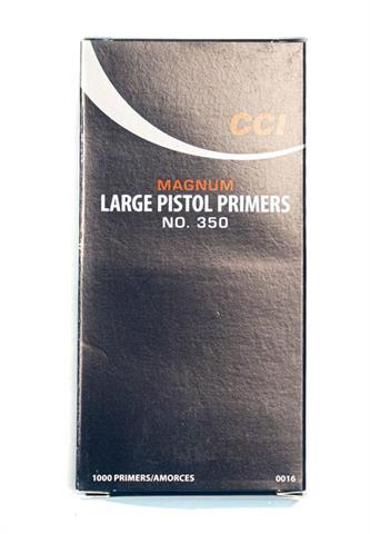 CCI Large Pistol Primers No. 350 2000 Stk. ***