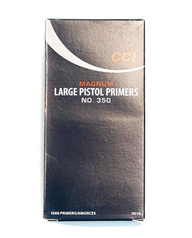 CCI Large Pistol Primers No. 350 2000 Stk. ***