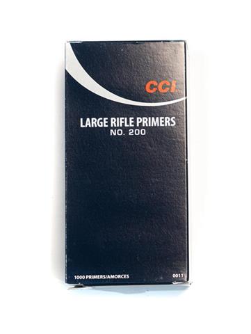 CCI Large Rifle Primers No. 200 1000 Stk. ***
