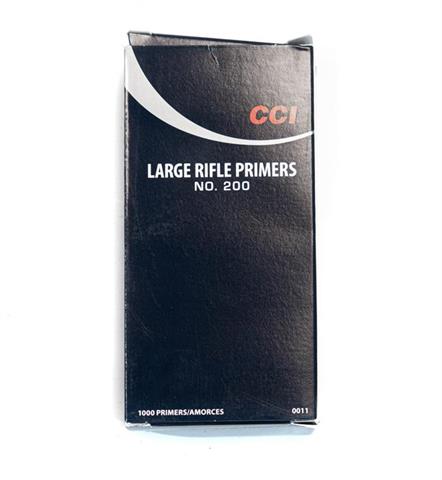 CCI Large Rifle Primers No. 200 1400 Stk. ***