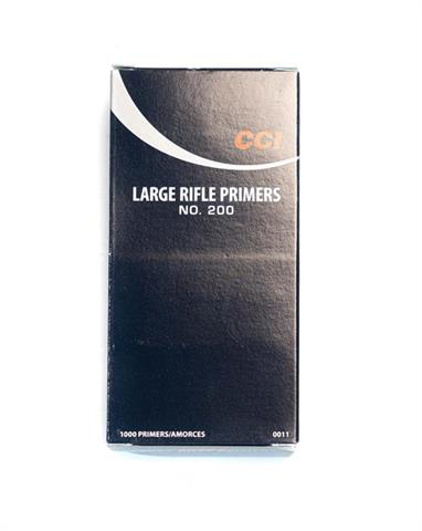 CCI Large Rifle Primers No. 200 2000 Stk. ***