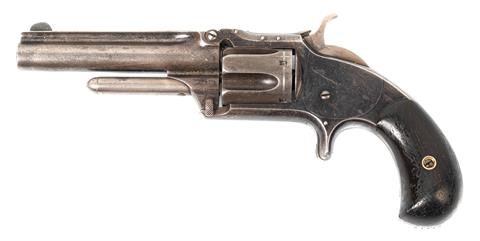 Smith & Wesson Mod. 1 1/2 Second Issue, .32 Randfeuer Lang, #93810, § B erzeugt vor 1900