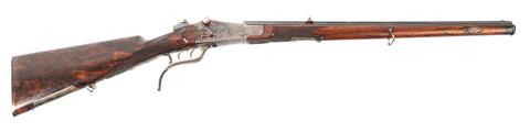 Falling block rifle C. Stiegele - Munich, 8x58R, #25457, § C