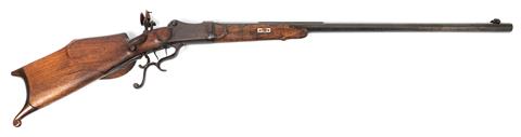 falling block target rifle ("Feuerstutzen") type Martini, Franz Block in Wörgl, 8,15x46R, #without, § C