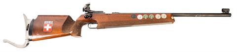 Single shot rifle Anschuetz model 54, .22 lr, #105245, § C