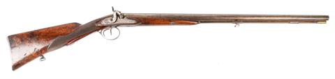 Percussion S/S shotgun J. B. Missillieur - Vienna, 12 bore, #without, § unrestricted