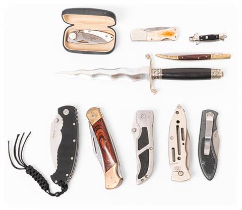 folding knives bundle lot 10 items