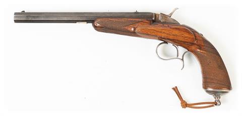 hammer target pistol, unknown maker, 6 mm Flobert, 22lr., #513, § B